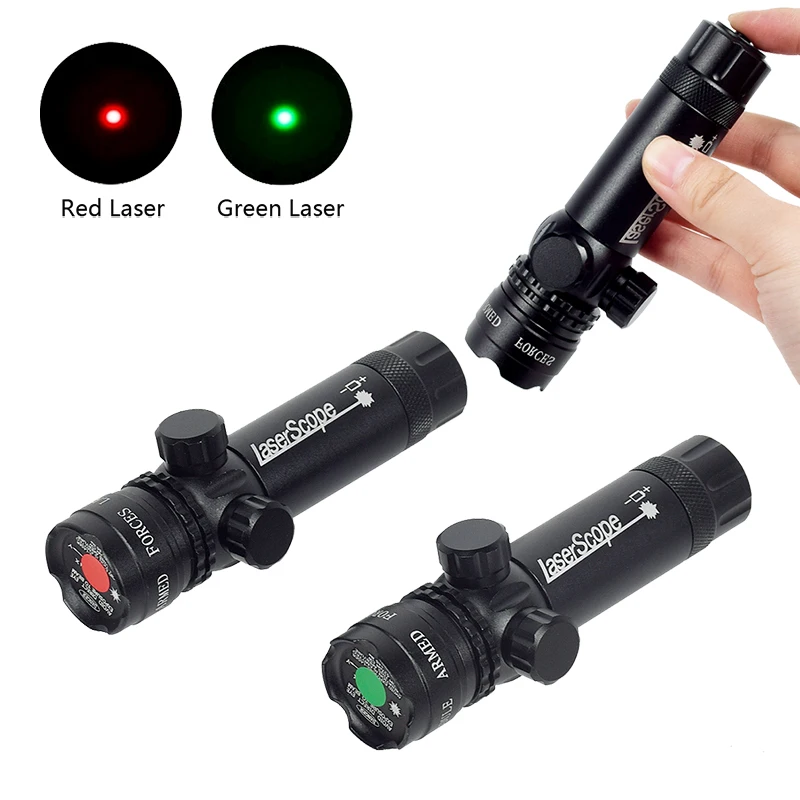Laser Pointer Laser Pointer Pen Red Laser Can Be Adjusted Up And Down Left Right Infrared Set Sight Calibrator Hand-adjusted Pointer