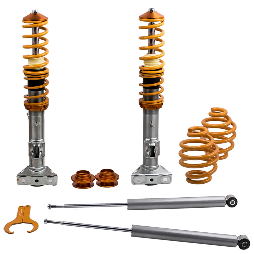 Kit Coilover Da Strada Per Bmw E36 320I, 323I, 325I, 328I Saloon Coupe Touring Ammortizzatori Coilovers Regolabili