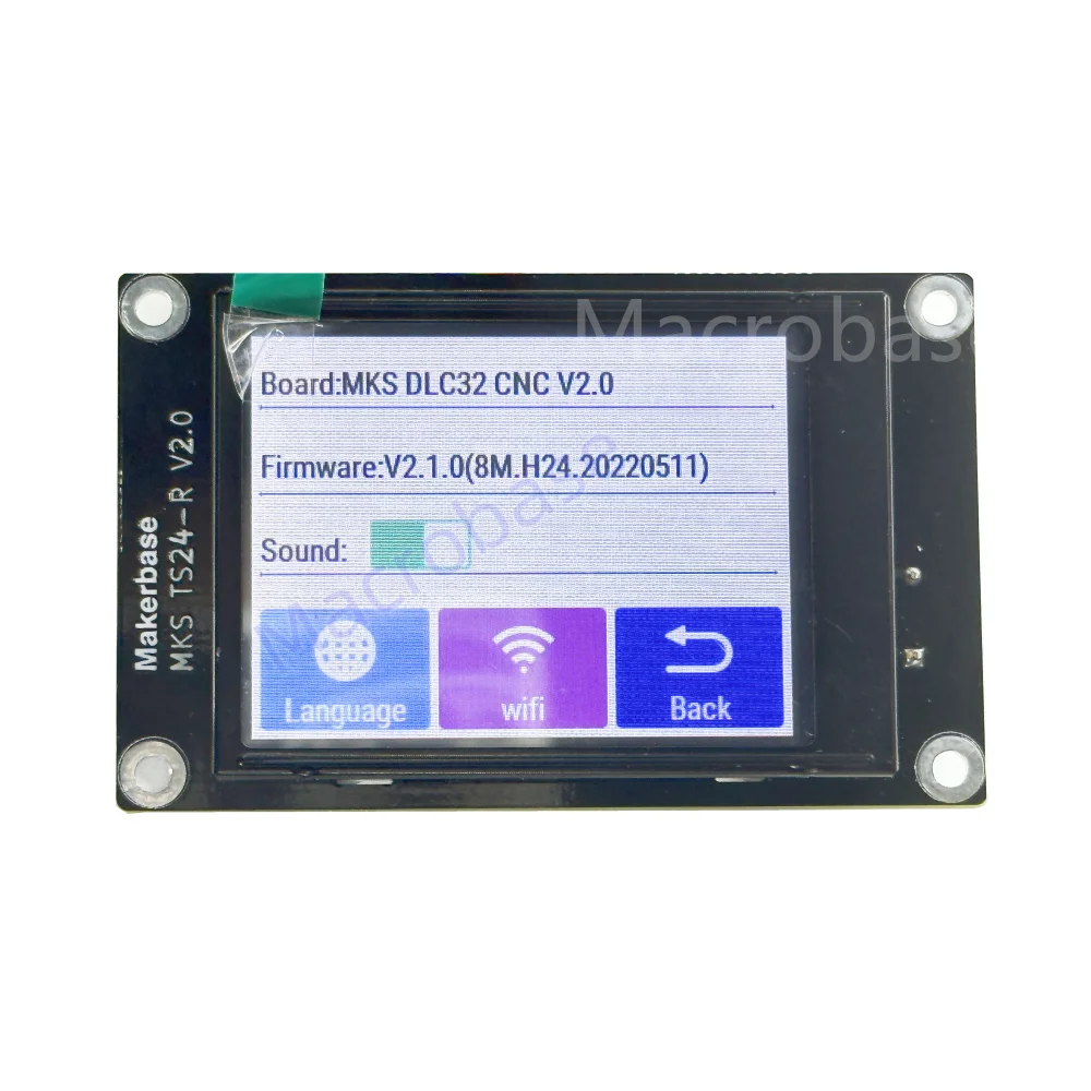 GRBL CNC  ī, CNC    LCD  ׷̵ ŰƮ, 3  , esp32 ÷Ʈ, MKS TS24-R ÷