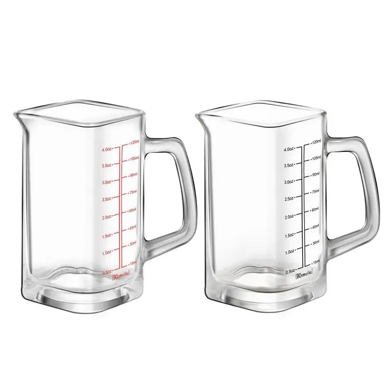 

Glass Measuring Cup Creative Transparent Heat Resistant Measuring Mug With Handle Multipurpose Kitchen Glass Measuring Cups