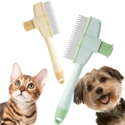 Professional Cat Grooming Massage Brush for Hair Removal and Detangling (2pcs)