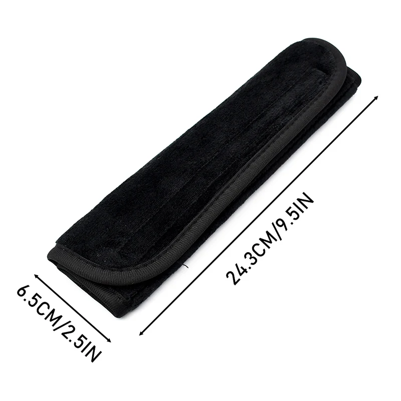 Universal Car Seat Belt Covers Interior Accessories 2Pcs Pink Black Auto Seatbelts Shoulder Pad Guard For Adults Youth Kids
