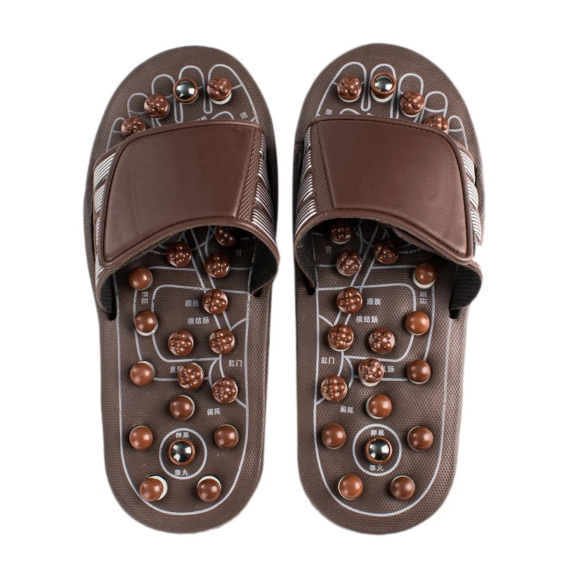 ABDB-Acupressure Foot Massager Massage Slippers Shoes Reflexology Sandals Relief Plantar Fasciitis Arthritis for Men Women slippers sandals