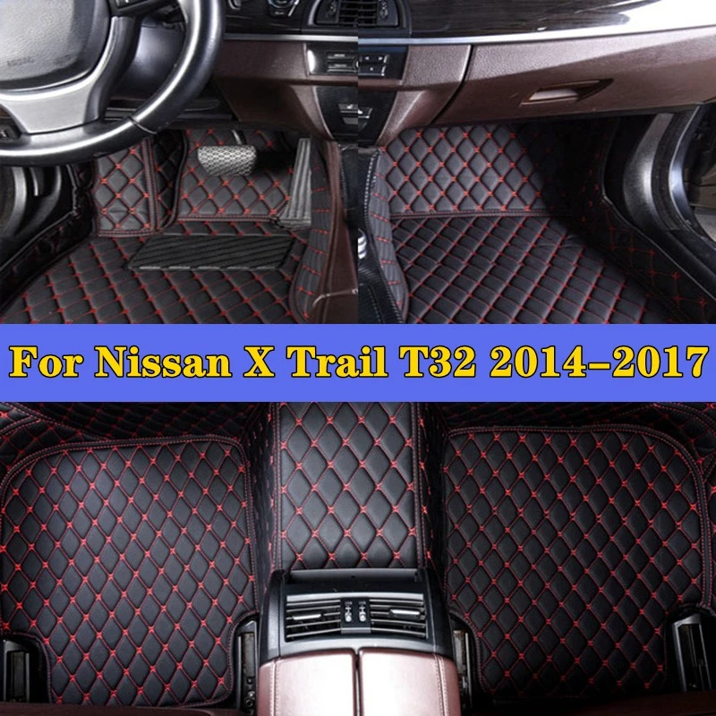 

Car Foot Pads For Nissan X Trail T32 2014-2017 Car Accessories Protective Pad Custom Auto Floor Mats Automobile Carpet Cover