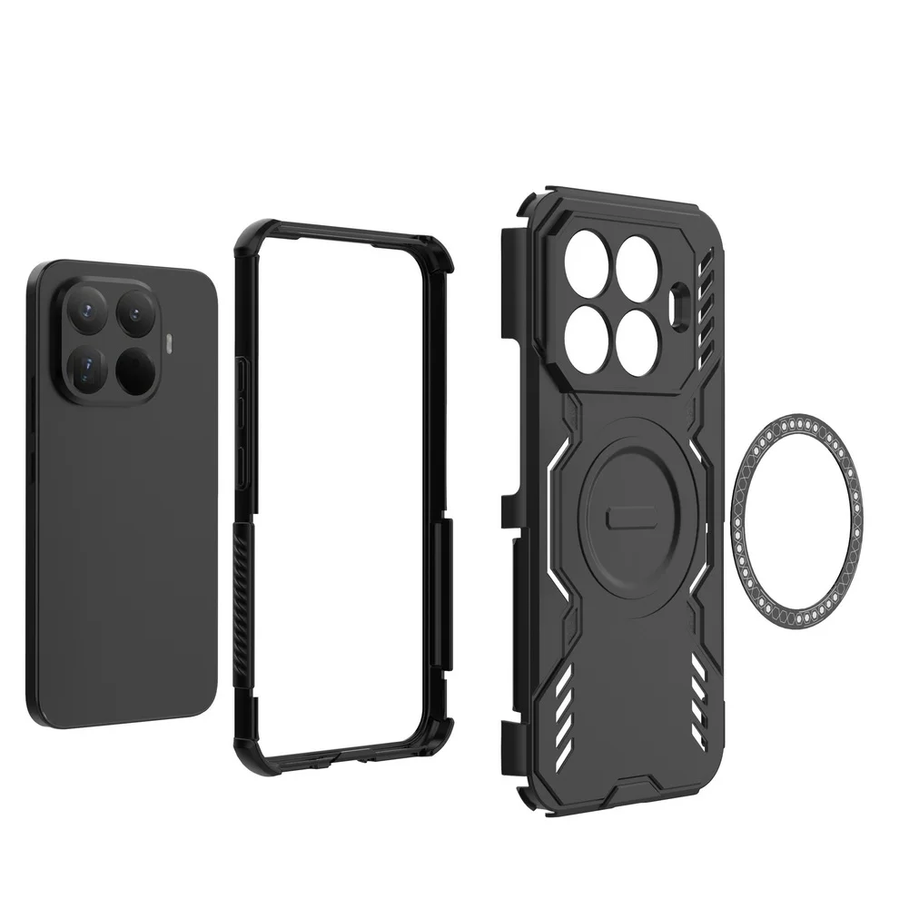 Cooling Breathable Strong Magnetic Ring Case with Heat Dissipation