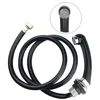 Shampoo Bed Bowl Shower Head Professional Hair Salon Shower Nozzle With Hose Non-pressurized Nozzle Bathtub Faucets 4