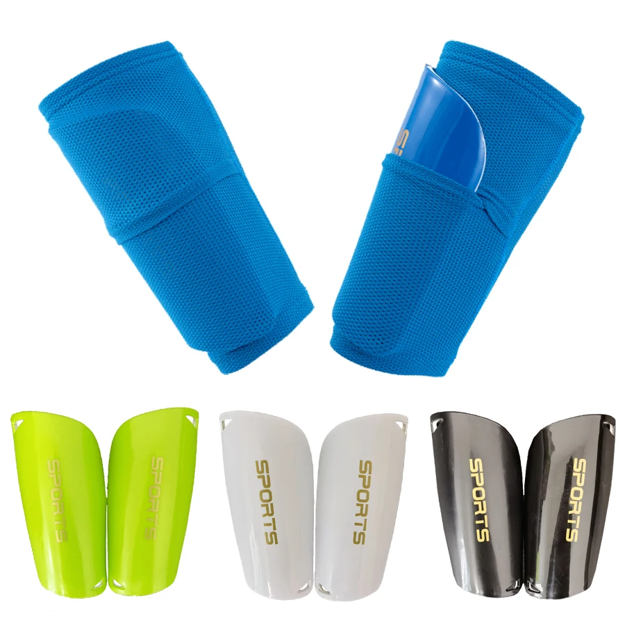 Soccer Shin Guards Calf Sleeve With Double Pocket With Football Shank Board Protective Gear 1 Kits Adults Youths Kids