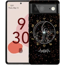 Whimsical Zodiac Shockproof Silicone Phone Case Cover - Pixel 8 5g (A6)