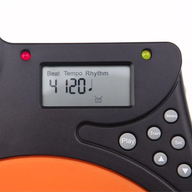 Portable Digital Electronic Dumb Drum Pad Percussion Practice Metronome Dumb Drum Pad Percussion Practice Metronome