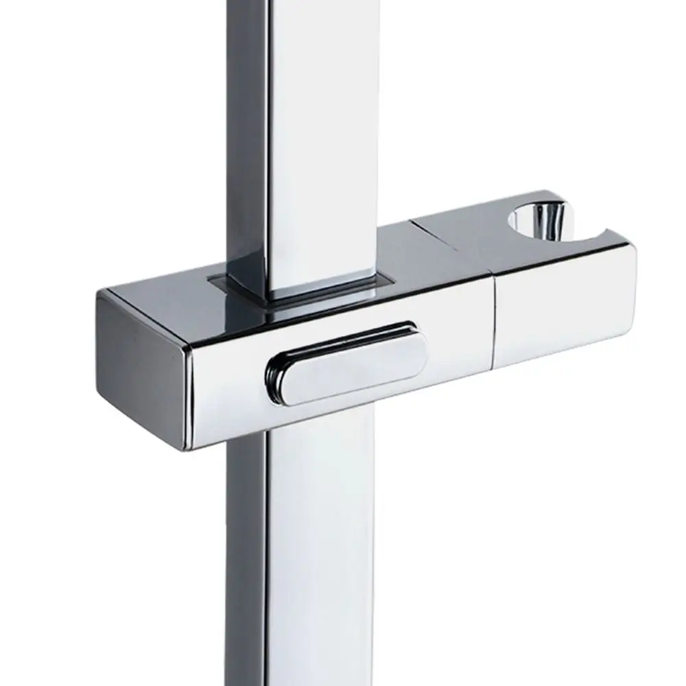 Description Picture 6 of itemSquare Pipe Shower Head Holder Rotatable Adjustable Bathroom Slide Bar Shelf Portable Sprayer Fixed Base Bathroom Accessories