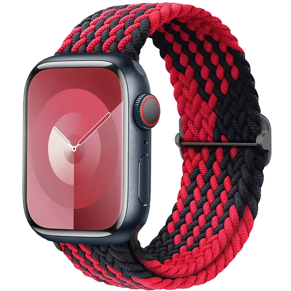 Braided Solo Loop Elastic Nylon Bracelet