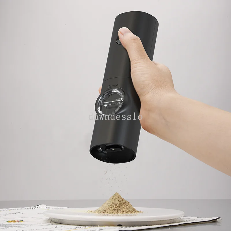 Electric Grinder Set Salt Pepper  Gravity Electric Pepper Salt Mill Set -  Electric - Aliexpress