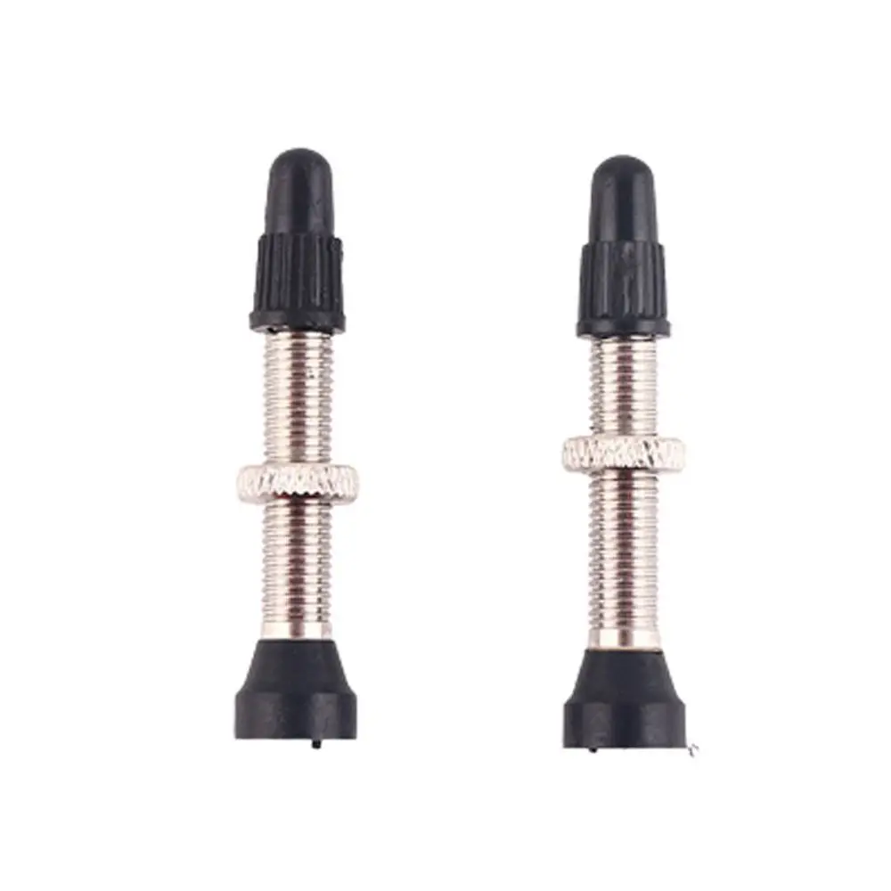 Tubeless Bike Tire Repair Kit with Presta Valves and Valve Caps