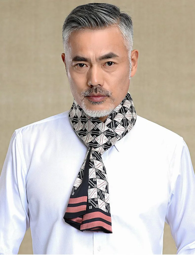 bufanda de seda para hombre