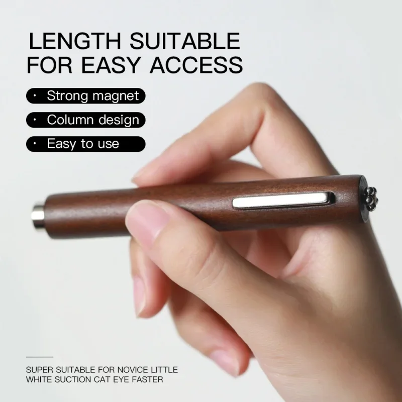 3-IN-1 Multi-function Cat Eye Magnet For Nail Art Design Strong UV Gel Polish Magic Effect Thick Magnetic Stick Manicure Tools