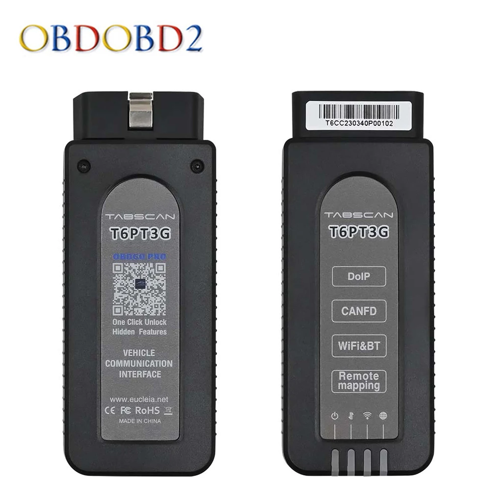 Best TabScan T6PT3G CANFD DolP For Porsche Diagnostic Tool OEM Diagnostic New Generation Diagnosis VCI Remote Mapping 3