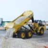 KABOLITE K960 RC Articulated Truck RTR 1/20 Hydraulic Metal 6x6 Remote Control Dumper Engineering Car Model Light System TH22642 2