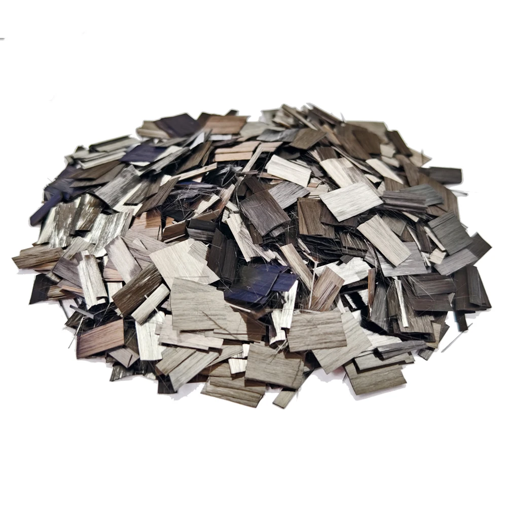 Description Picture 4 of itemChopped Carbon Fiber 10MM 15MM 20MM Forged Carbon Material Car Modification High Temperature Resistance