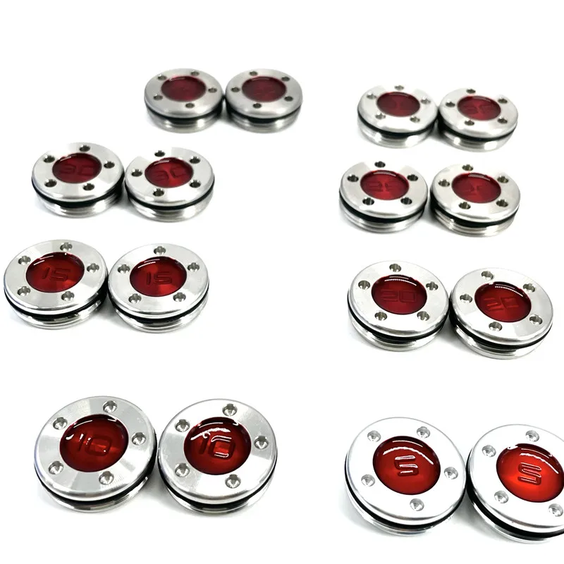 

Free shipping for golf putter accessories 5g-40g screw accessories five-hole wrench weight digital display