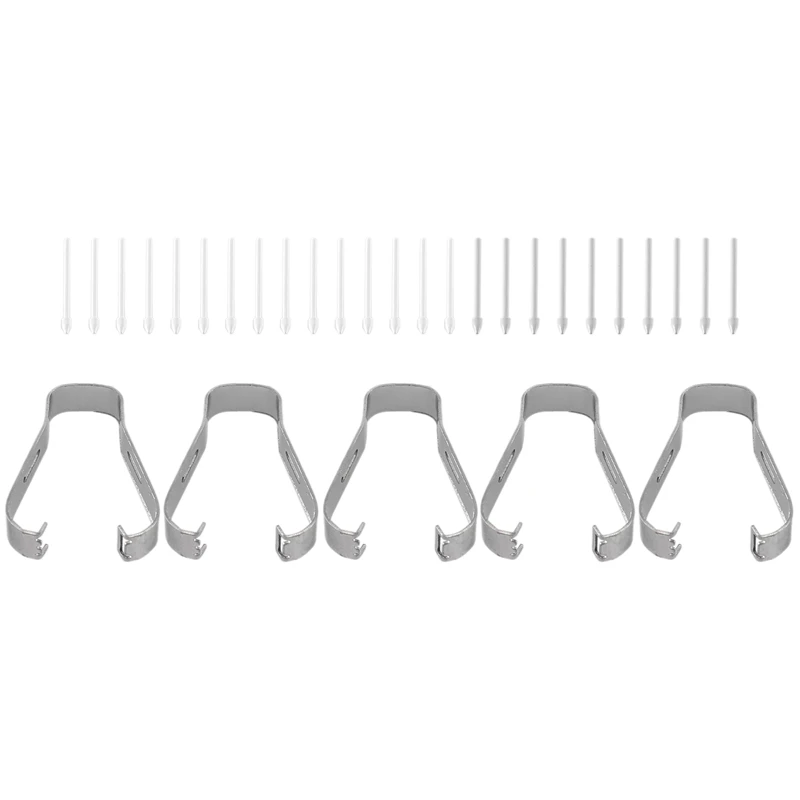 

NEW-For Samsung Stylus Nib S6 Nib S7 Refill N10 Replaceable S22 Nib N20 Refill 1 Set 15 White And 10 Gray Pen Heads+5 Clips