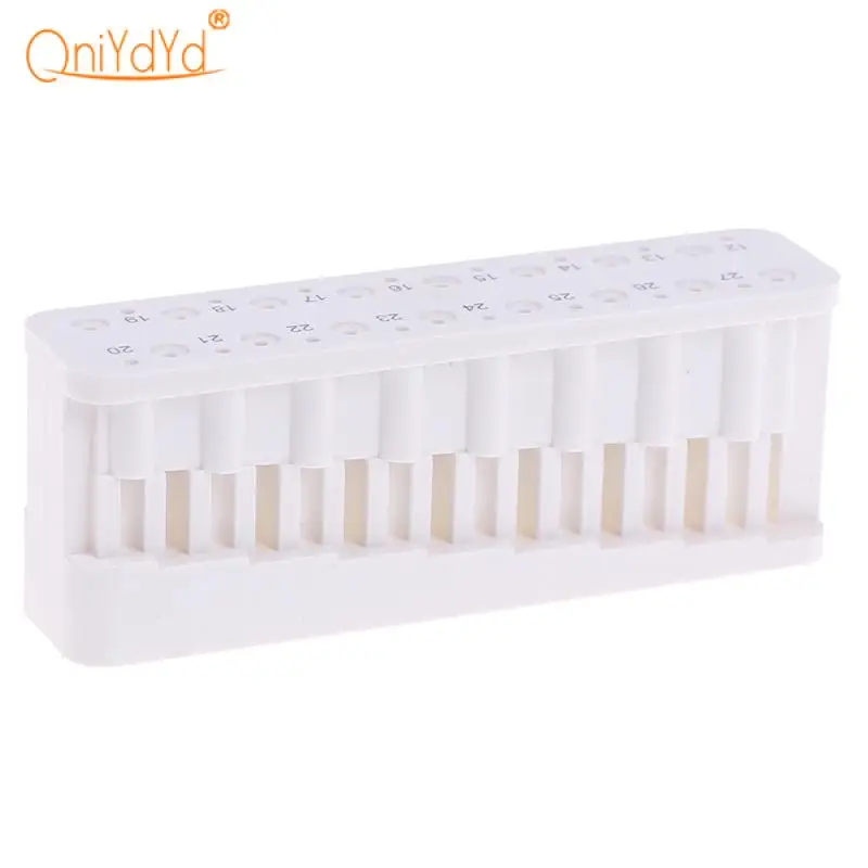 1pc Dental Autoclavable Endo Block Stand Ruler Dentist Instrument Ruler Products Equipment Measuring Block Files Holder