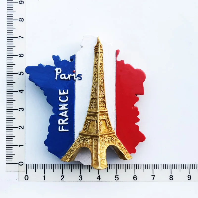 

Paris Tower Fridge Magnet Craft Message Stickers Resin Craft Tourism Souvenir Decorations