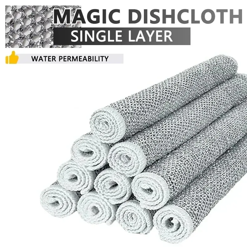 Magic Cleaning Cloth - Multipurpose, Innovative Dishwashing Towel with Miracle Cleaning Net