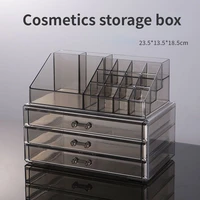 Drawer Acrylic Clear Makeup Storage Organizer Large Cosmetic Display Case Stackable Drawers Dresser for Skin Care Makeup Storage 1