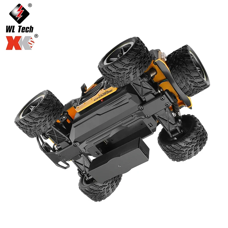 Wltoys 22201 1:22 2.4G 미니 RC카, 2WD 오프로드 차량 모델, 조명 포함, 원격 제어 기계식 트럭, 어린이용 장난감