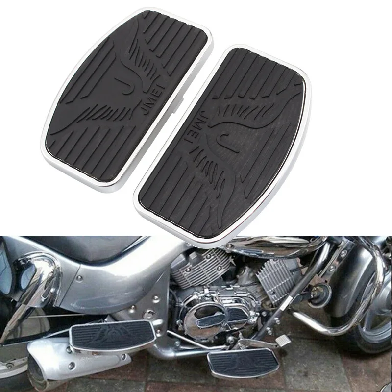 

For Honda For SUZUKI VL800 VTX1300 VTX1800 VT750 Motorbike Passenger Footboard Foot Pegs Bracket Floorboards Footrest Pedals