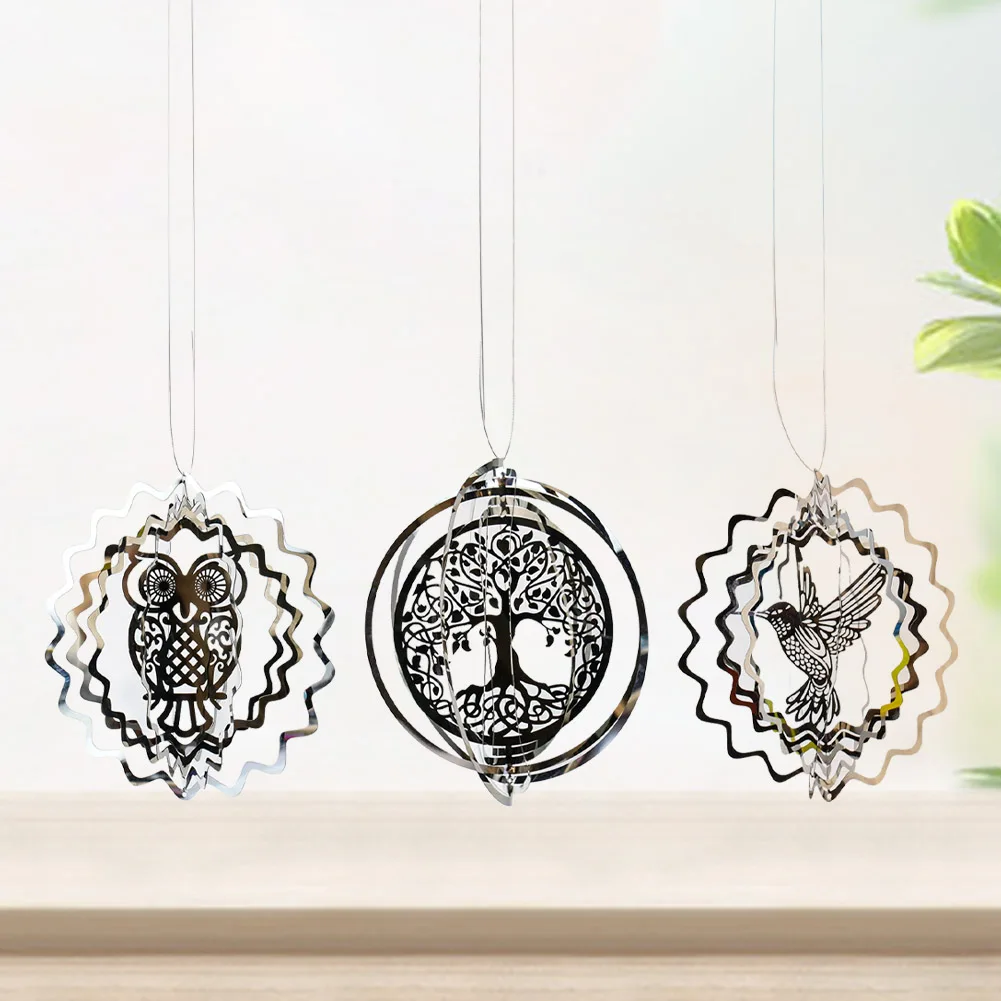 Wind Chimes Spinner for Outdoor Home Garden