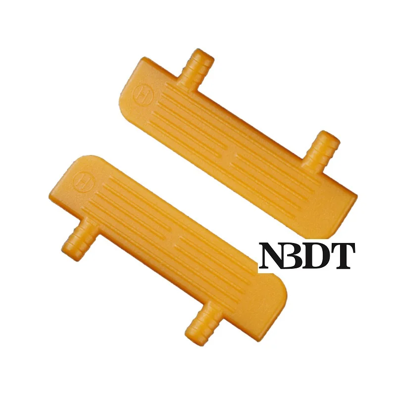 

200Pcs Plastic Conceal Sliding In Out Cupboard Thin Shelf Support