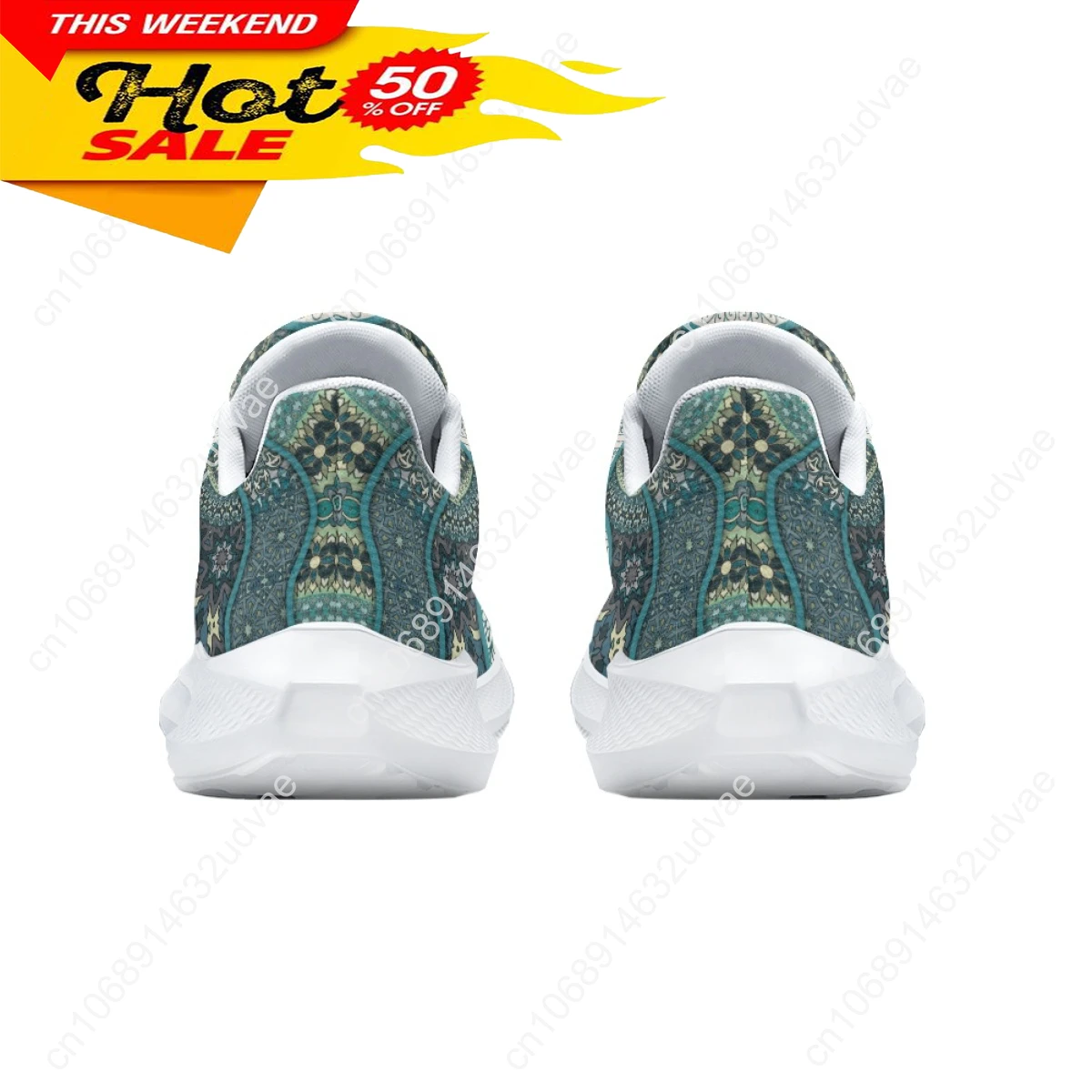 Bohemia Style Hummingbird Running Shoes Women's Lightweight Outdoor Platform Sneakers Comfortable Sport Tennis 2023