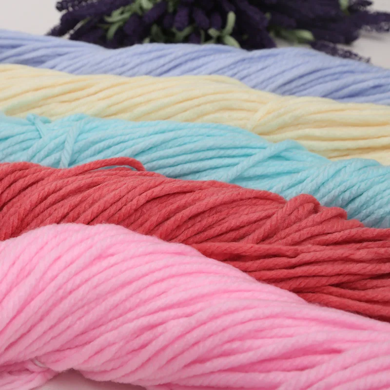 250g/ball Hand Knitting Yarn 4ply Thick Threads Icelandic Wool Big Thick Hat Yarn Special Price Wool Wholesale Dropshipping 3