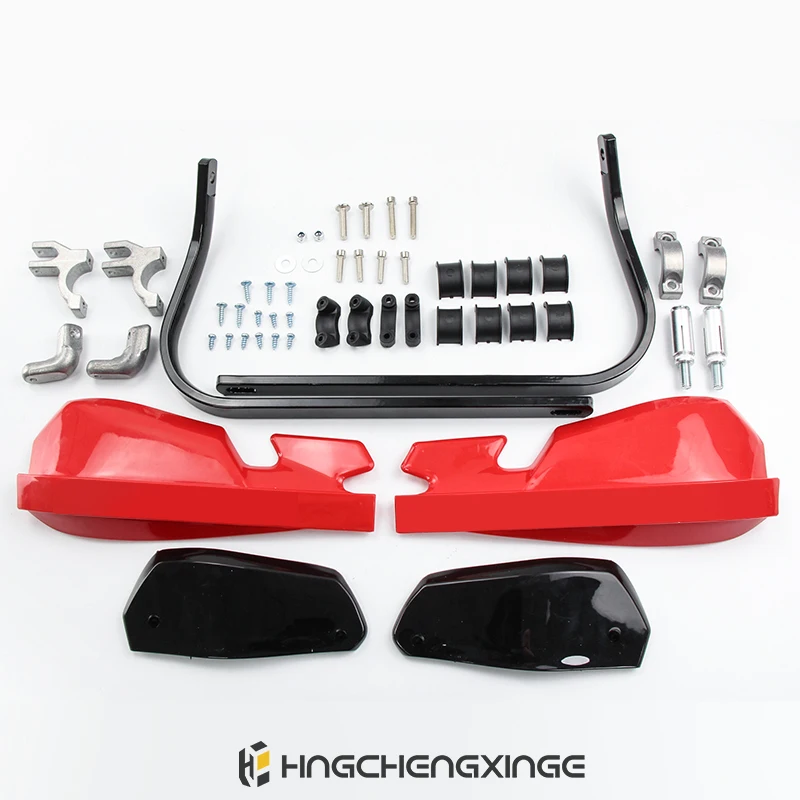 Enhanced Motorcycle Handlebar Handguard Protection Shield