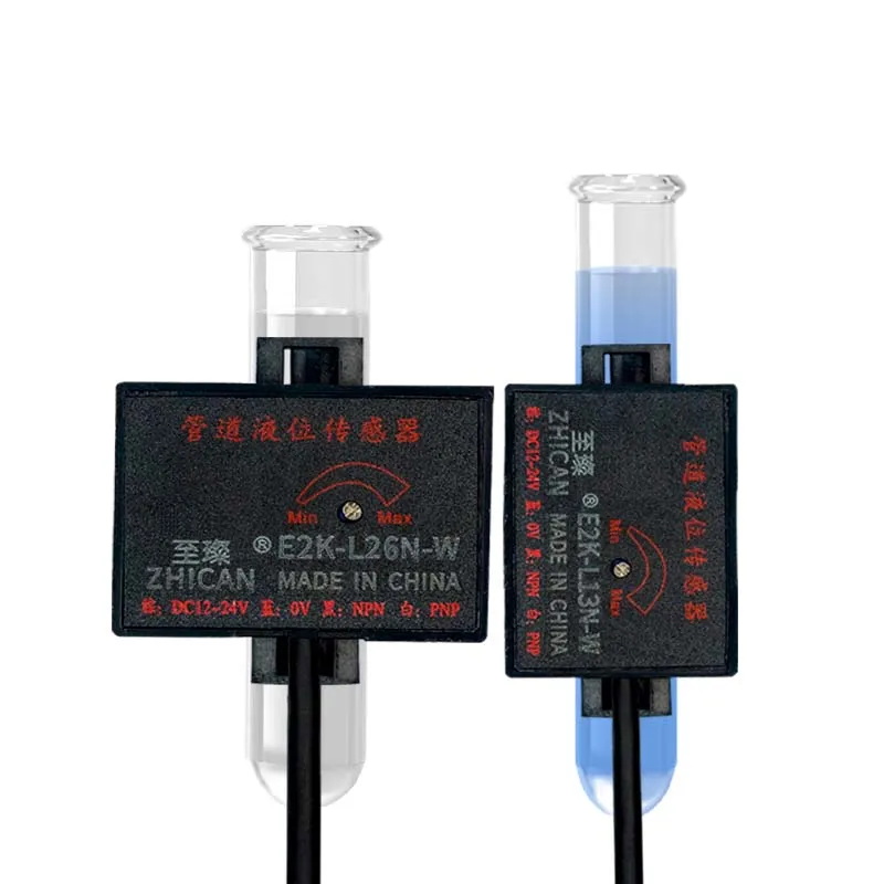 Pipeline liquid level sensor non-contact capacitive proximity switch detection liquid water level oil sensing control