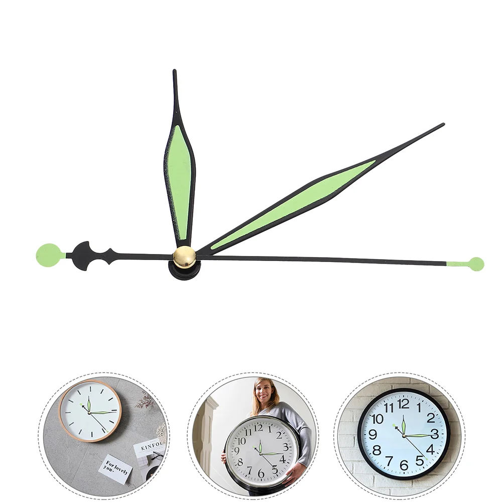 

Luminous Clock Hands Aluminum Glow The Dark Clock Arms 10 Sets Quartz Clock Needles Wall Clock Repair Kit Clock