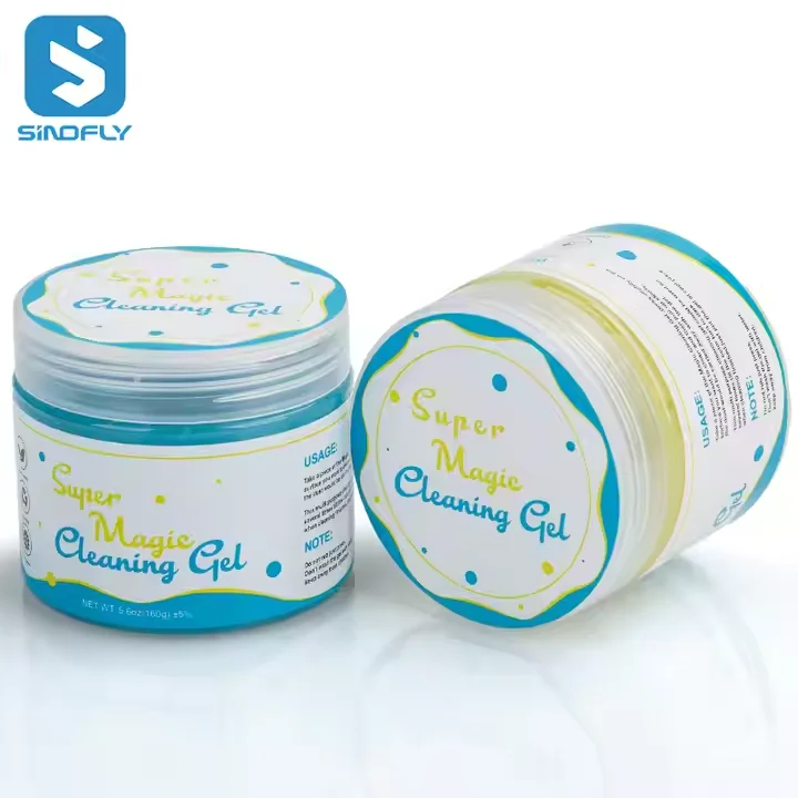 SINOFLY 160g Car Cleaning Gel Magic Clean Mud Clay Laptop Computer Keyboard Cleaning Tool Home Dirt Cleaner Dust Remover