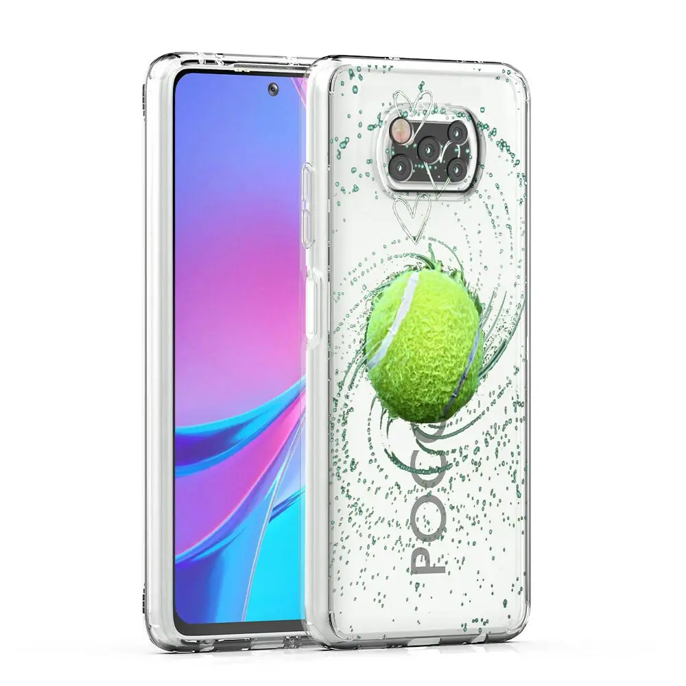 Clear Tennis Ball Sport Phone Case