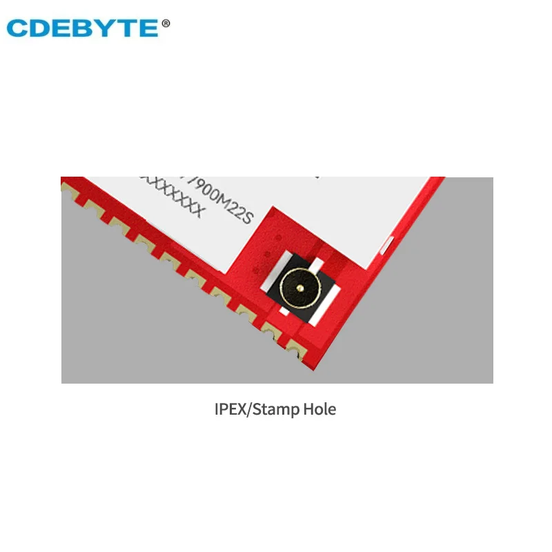 무선 모듈 LoRaWan 스프레드 스펙트럼 CDEBYTE E77-900M22S E77-400M22S 433/868/915MHz ARM Cortex-M4 저전력 소비 SoC