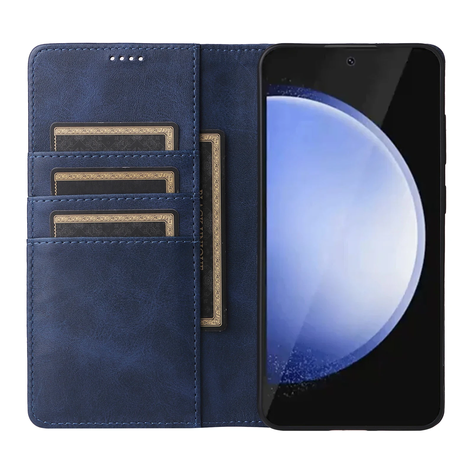 Premium PU Leather Wallet Phone Case - Stylish Protective Cover