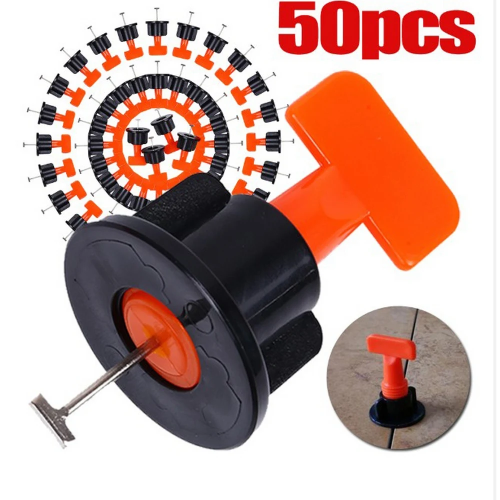 

50 шт./набор, Плоские керамические разделители для плитки