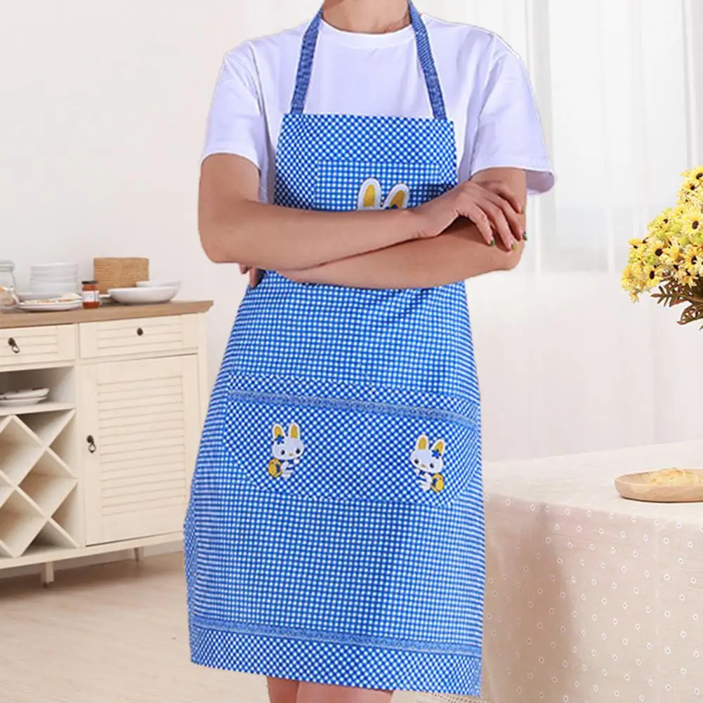 Women's Cartoon Rabbit Kitchen Apron 3