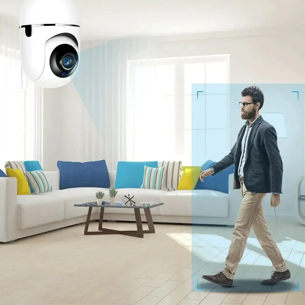 IP Camera YCC365 Plus Smart Home 1080P HD Security camera Auto Tracking Network Wireless Surveillance Night Vision WiFi Camera 6