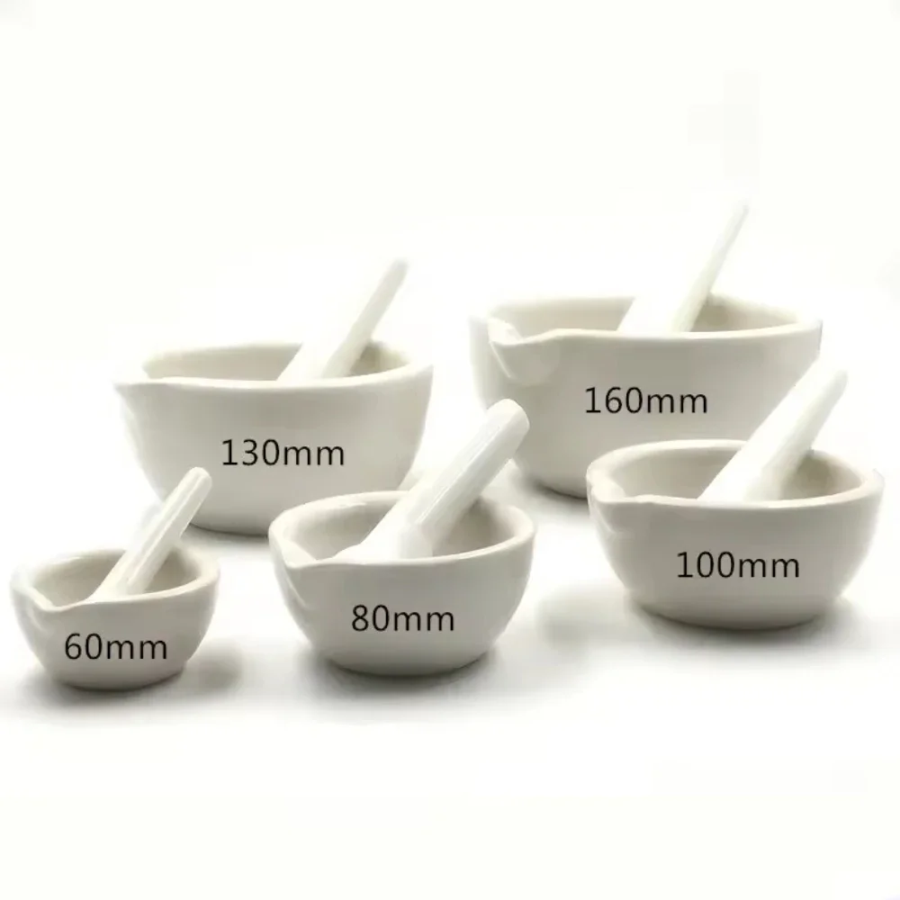Chinese Style Ceramics Spice Mill Grinder Handheld Seasoning Mills Grinder Kitchen Mortar and Pestle Tools Kit 1 Set