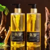 Ginseng Root Essence Hair Shampoo Damaged Repair Hair Growth Clean Nourishing Anti Dandruff Shampoo Herb Professional Care 400ml 2