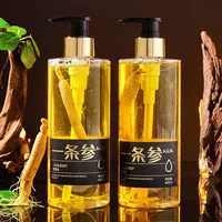 Ginseng Root Essence Hair Shampoo Damaged Repair Hair Growth Clean Nourishing Anti Dandruff Shampoo Herb Professional Care 400ml 2