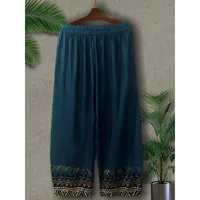 Plus Size New Tribal Print Women's Long Pants Vintage Ethnic Print Women's Stylish Pants Everyday Casual Pants - Image 2