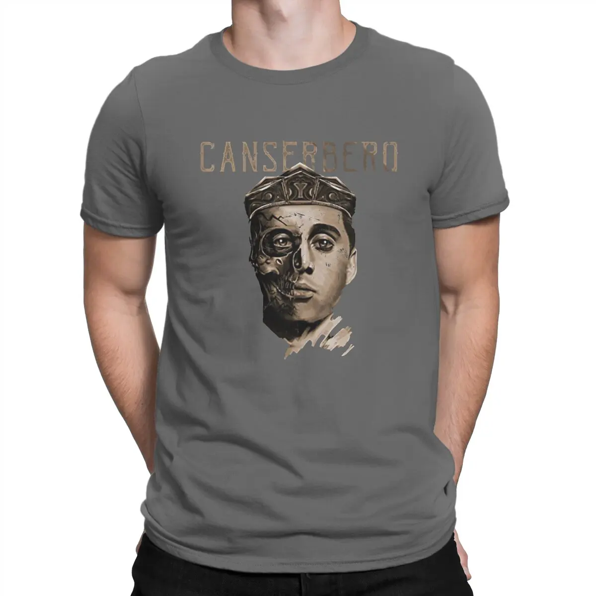 thumbnail image 1 of Camiseta de hip hop Tir José González Orama, camiseta de ocio Canserbero, artículos de verano para adultos, 1 of 7