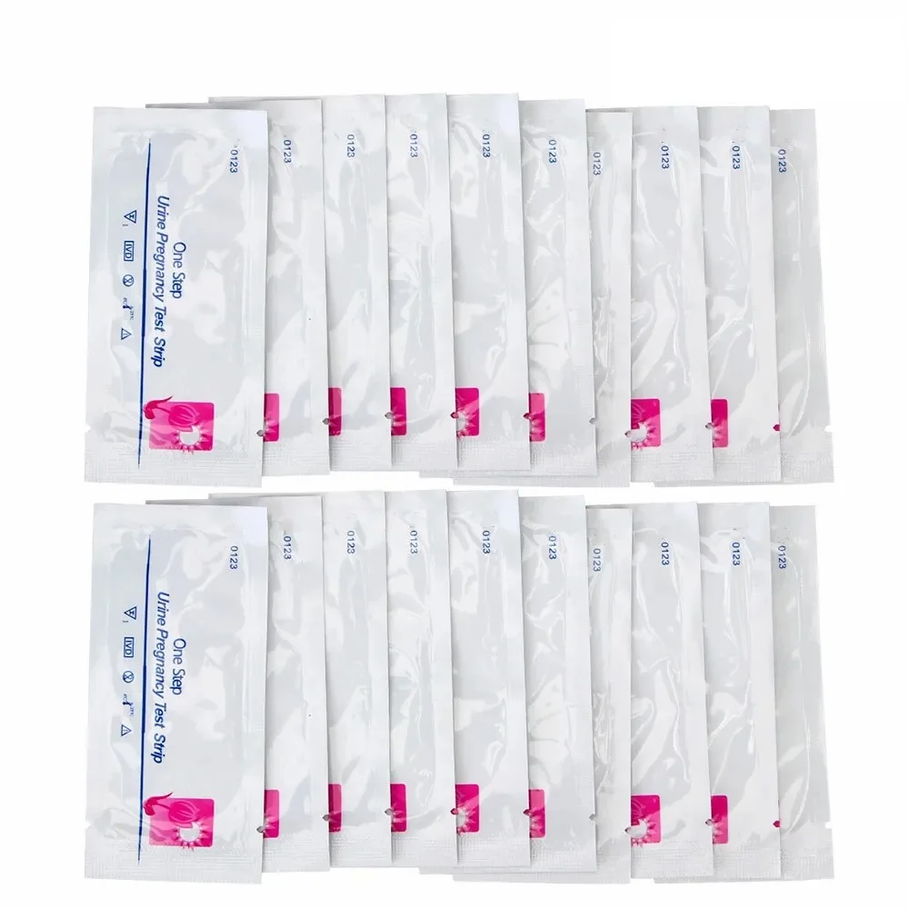 Pregnancy Test Strips 40PCS HCG + LH Early Pregnancy Testing Paper Home Fertility Urine Measuring